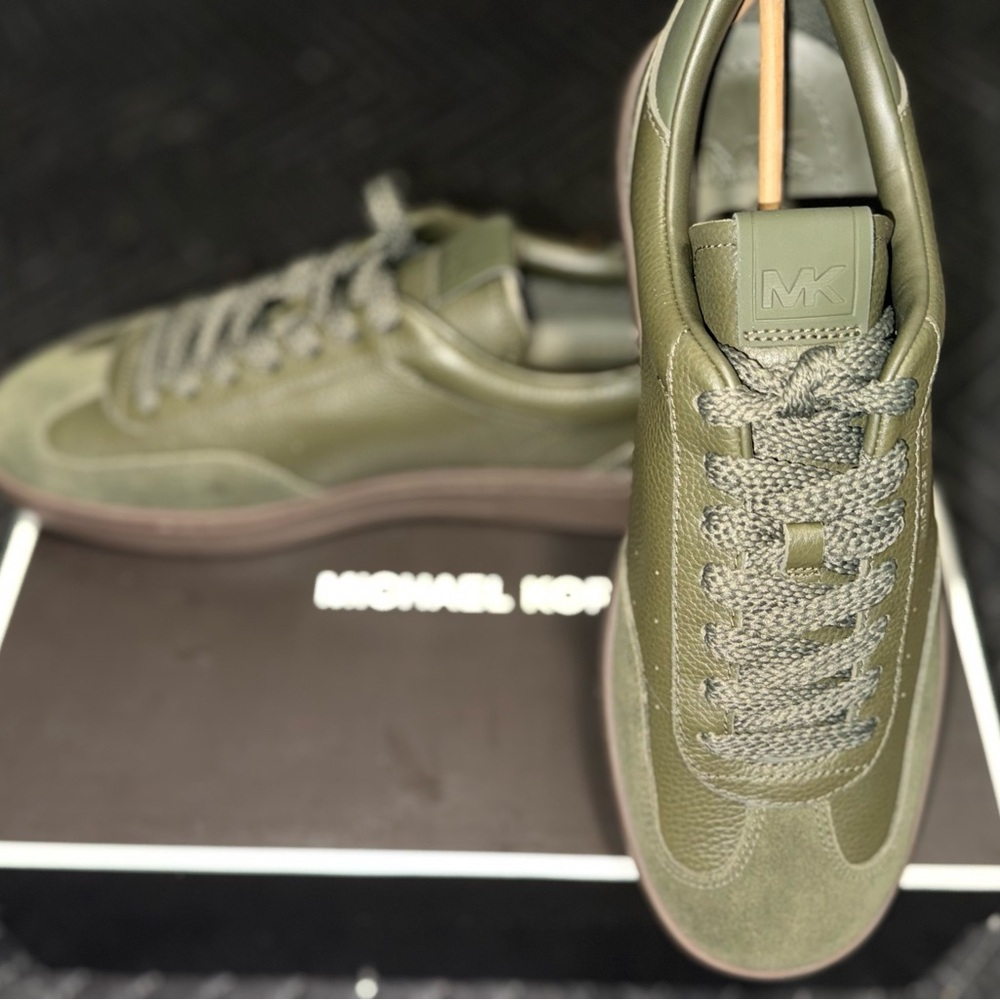 Michael Kors Men's Green Sneakers